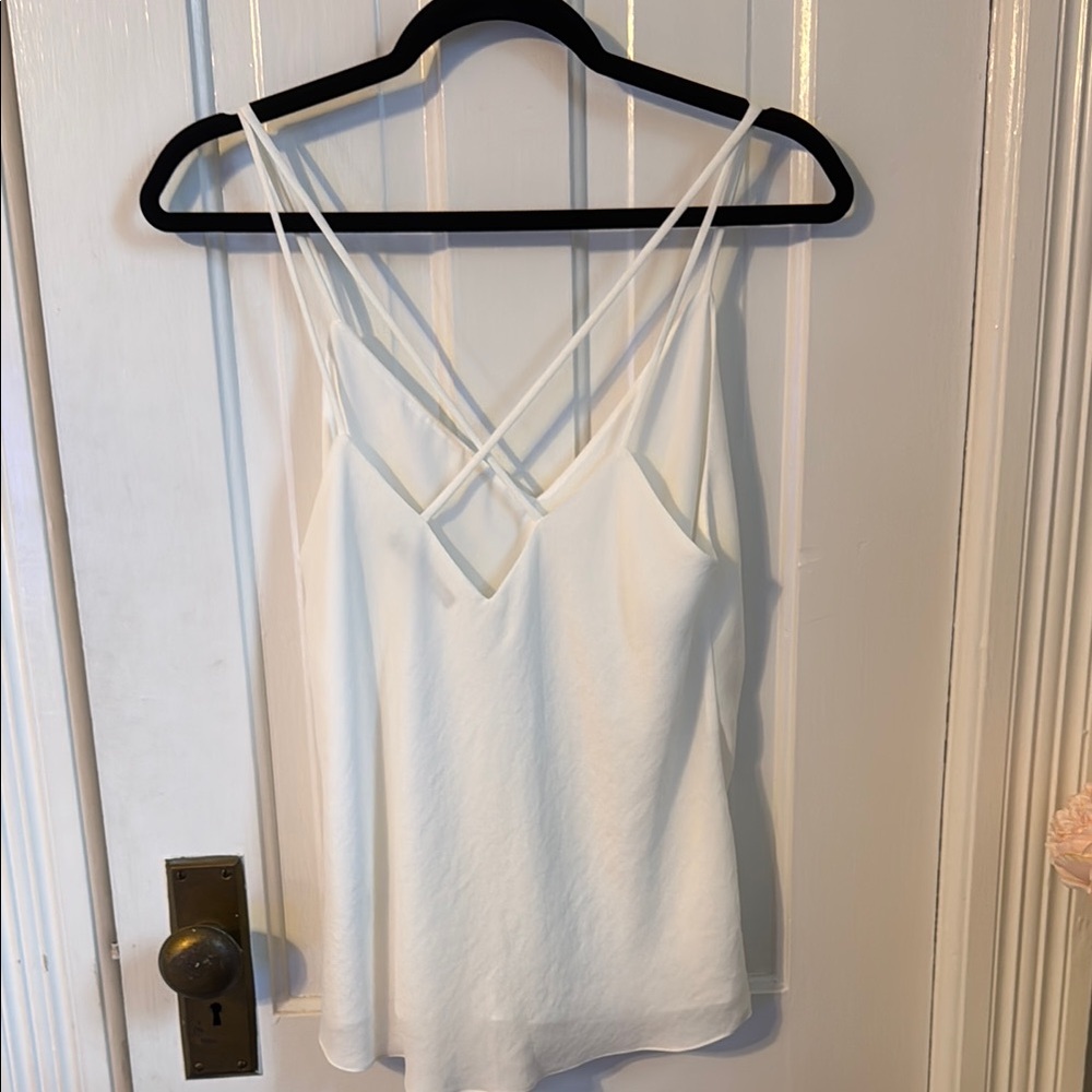 Polo by Ralph Lauren Asymmetrical White Camisole - Picture 3 of 8